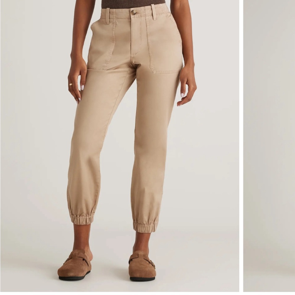 Khaki joggers